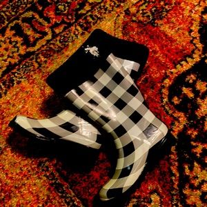 Ralph Lauren polo rain boots sz 6